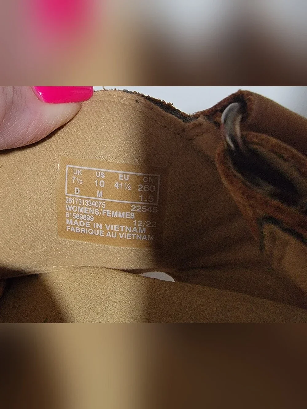 Like New-Clarks Collection Tan Leather Wedge Sandals-size 10